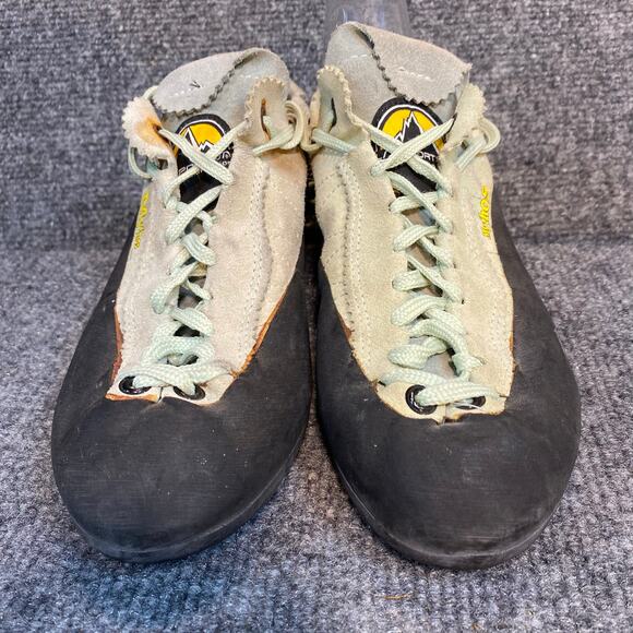 La Sportiva Mythos Suede Outdoor Climbing Shoes Size EU 39 Womens 7.5 Mens 6.5